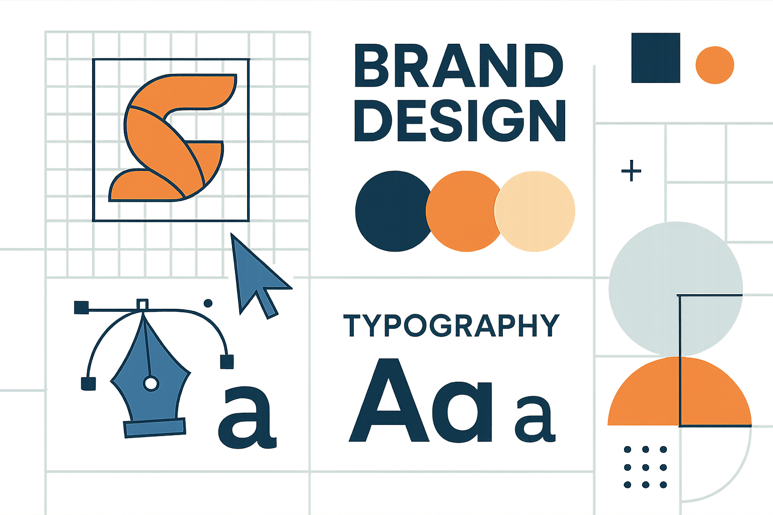 vector image representing Brand Design & Identity 